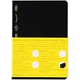 ニトムズ STALOGY ノート A6 方眼 1/2イヤーノート ブラック S4115