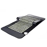 SeHeat Natural Jade Mat (70''LX24''W) Far Infrared Electric Heating Therapy Pad Large [並行輸入品]