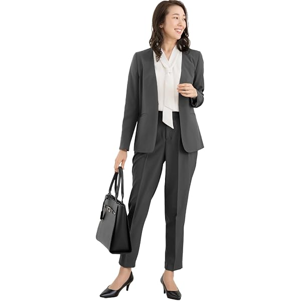 Amazon | [アッドルージュ] スーツ レディース パンツスーツ