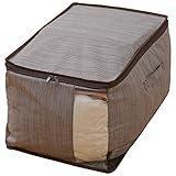 山善(YAMAZEN) クローゼット用収納シリーズ 窓付き 布団収納ケース S シングル1枚用 YTC-CLFTS