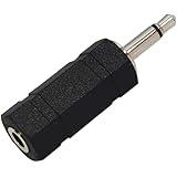 φ3.5mm ステレオミニプラグ(メス)← φ3.5mm モノラルミニプラグ(オス) 変換プラグ PLG-N7