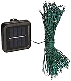 The Gerson Company 72 Count Solar Warm Led Umbrella Light Set, White by The Gerson Company
