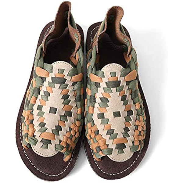 [CHUBASCO]★韓国大人気★Aztec Original Slate Men's Sandal CHUBASCO HAND MADE IN MEXICO CH-AZTEC BLACK/BROWN SANDAL