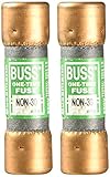 Leviton 849-1031-5505 L00-58030-NON 250V Fast Acting Standard Cartridge Fuses [並行輸入品]