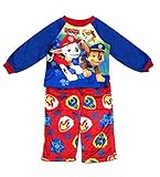 Paw Patrol Boys Toddler Fleece Pajama Set (2T Red) [並行輸入品]