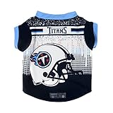 NFL Tennessee TitansペットパフォーマンスTシャツ、スモール