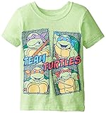 Teenage Mutant Ninja Turtles Little Boys' Toddler Short Sleeve T-Shirt Green 3T [並行輸入品]