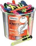 Allway Tools K13-50 9mm Snap Off Neon Knife Bucket [並行輸入品]