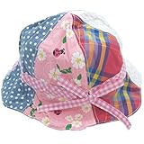 【春物】 CHILD CHAMP(チャイルド チャンプ) 格子×花柄リバーシブルチューリップハット L 52cm - 54cm /P NO.C-86161967