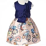 (ヤンググロリ)YOGLY 花　キッズドレス　ワンピース　プリンセスドレス　ノースリーブ　洋服　コンサート　発表会　入園式 大きいサイズ