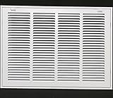 20 x 14 Return Filter Grille Grill White [並行輸入品]