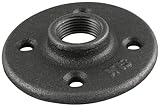 Southland 521-607HN Floor Flange, 1-1/2, Black by Southland