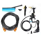 12V高圧電気洗濯機を220Vクリーナーウォッシュポンプスプレーブラシキット