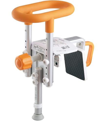 入浴グリップ ユクリア PN-L12311BR Amazon | 入浴グリップ[ユクリア]UB専用コンパクト130脚付 PN-L12311BR