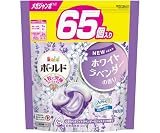 ボールドジェルボール4D 心やすらぐﾎﾜｲﾄﾗﾍﾞﾝﾀﾞｰ&ｼﾞｬｽﾐﾝの香り 詰替 ﾒｶﾞｼﾞｬﾝ