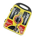 F Fityle 高品質　実用　ラチェット　スパナレンチ　　12パック　耐久性　素敵　持ちやすい