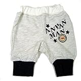 アンパン ミニ裏毛 スウェット ６分丈パンツ グレー◇80cm