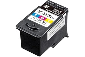 【Amazon.co.jp限定】エコリカ キヤノン BC-361XL対応 大容量リサイクルインク カラー TS5330 TS5430 【封筒パッケージ】