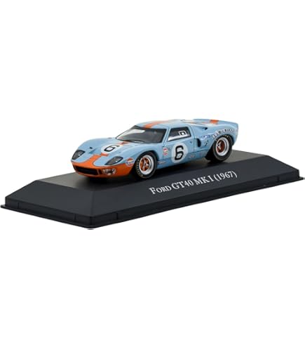 1966 Ford GT-40 MK 2 Gold #5 1/18 Diecast Car Model by Shelby