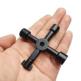 1本ユニバーサルクロスキートライアングルキートレイン電気エレベーターキャビネットバルブ合金トライアングル/スクエア