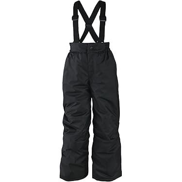 XTM] オーバーオール キッズスノーパンツ BLK 14 Amazon.co.jp 売れ筋