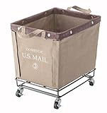 AZUMAYA バスケットワゴン U.S.MALL ベージュ MIP-88BE