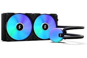 Fractal Design Lumen S28 v2 RGB 280mm Radiator Water Cooling CPU Cooler Fan Pump Head RGB Compatible Models FD-W-L1-S2812 HS1