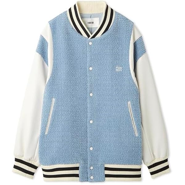 【新品】FURFUR　ツイードスタジャン　ブルー 新品】FURFUR ツイードスタジャン ブルー 新品】FURFUR ツイード