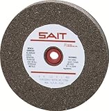 United Abrasives/SAIT 28007 6 by 1 by 1 A60X Bench Grinding Wheel Vitrified, 1-Pack [並行輸入品]