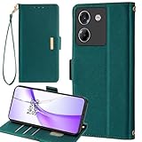 Xiaomi POCO M7 Pro 5G ケース 手帳型 シャオミ ストラップケース POCOM7Pro5G 通用 XiaomiPOCOM7Pro 5G SIMフリー POCO M7pro5G カバー 手帳カバー 適用 Cobeimisr case マグネット 携帯カバー ストラップ ストラップ付きケース スマホケース ダーク グリーン