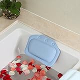LuxBene(TM) バスルーム用品バスタブ枕風呂浴槽ヘッドレスト吸盤防水バス枕バスルーム製品ホット販売D30