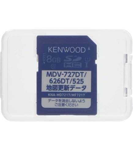 Amazon | ケンウッド ナビゲーション地図更新データーSDカード KNA 