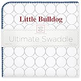 SwaddleDesigns Ultimate Swaddle Blanket Made in USA Premium Cotton Flannel Louisiana Tech University