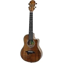 Amazon.co.jp: Big Island Ukulele HONU KX Koa Series テナー カッタ 