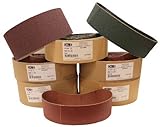 Uneeda Enterprizes, Inc M-107325 M-107325 4-Inch x 24-Inch No 120 Grit Aluminum Oxide Cloth Sanding 