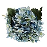 Lovoski 全８色選ぶ　造花　人工花　アジサイ　クラフト　フラワー　アレンジメント　テーブル　装飾用　飾り　 - カラー8