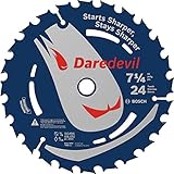Bosch DCB724 Daredevil 7-1/4-Inch 24-Tooth Framing Ripping Circular Saw Blade [並行輸入品]