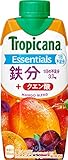 キリン　トロピカーナ エッセンシャルズ 鉄分 330ml紙×12本×4ケース(48本)