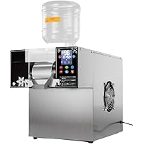 Rosoy スノーフレーク製氷機 ブラック Amazon.co.jp: Rosoy スラッシュマシン スノーフレーク製氷機