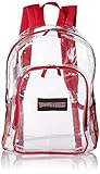 Trailmaker Big Boys Clear Backpack, Red, One Size [並行輸入品]