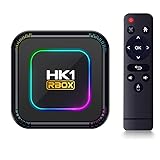 【tr nd】Android 13.0 TV ボックス、HK1 RBOX K8 Android TV ボックス RK3528 クアッドコア 4GB RAM 128/GB ROM サポート 8K 3D 1080P 2.4/5.0GHz WiFi BT5.0 10/100M イーサネット HDMI 2.0 H.265 スマート TV ボックス (4gb+32gb)