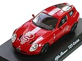 京商 1/64スケール アルファロメオ ミニカーコレクション３ ＴＺ３ CORSA ＴＺ３コルサ 赤