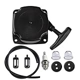 HIPA 300430プル　スターター 付き　チューン　アップ　キット　は　地震E43 E43CE E43WC 二重のオーガー10310 Viper 43cc WP4310 DP10P MC43 MC