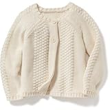 オールドネイビー OLD NAVY/ ケーブルニットカーディー クリームデラクリーム トップスカーディガン 3～6ヶ月【並行輸入】