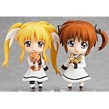 WF2012 ワンフェス2012夏限定 ねんどろいど 高町なのは&フェイト・テスタロッサ 私立聖祥大付属小学校制服Ver.