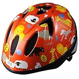 TETE　 幼児・子供用ヘルメット軽量モデル　スプラッシュハート　 アニマル　レッド 【サイズ】S　(52-56cm）約240ｇ　年齢目安　3～6歳