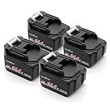 LENOGE マキタ MAKITA BL1440 互換 バッテリー 14.4V 4Ah [四個セット] ｍａｋｉｔａ A-56574 BL1415 194065-3 194066-1 対応 電動 電池