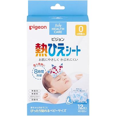 Amazon | 冷えピタ ベビー用12枚 | 冷えピタ | 冷却ジェルシート