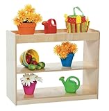 Wood Designs Kids Play Toy Book合板オーガナイザーwd148002シェルフOpen Divider