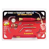 Goss KX-7B Air-Acetylene Soldering Kit with B Acet Regulator and GA-8 Tip [並行輸入品]